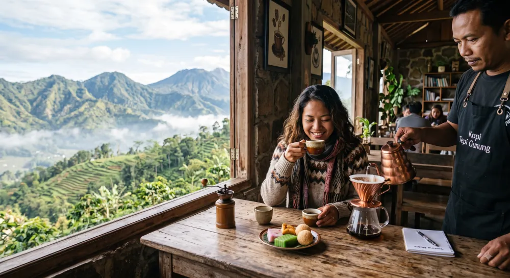 Mencicipi Kopi Tradisional