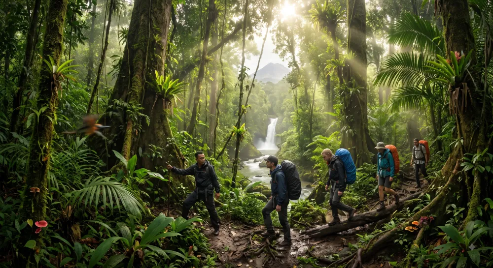 Trekking Hutan Tropis